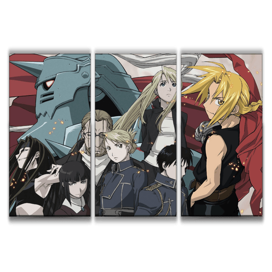 Fullmetal Alchemist Brotherhood Art Poster
