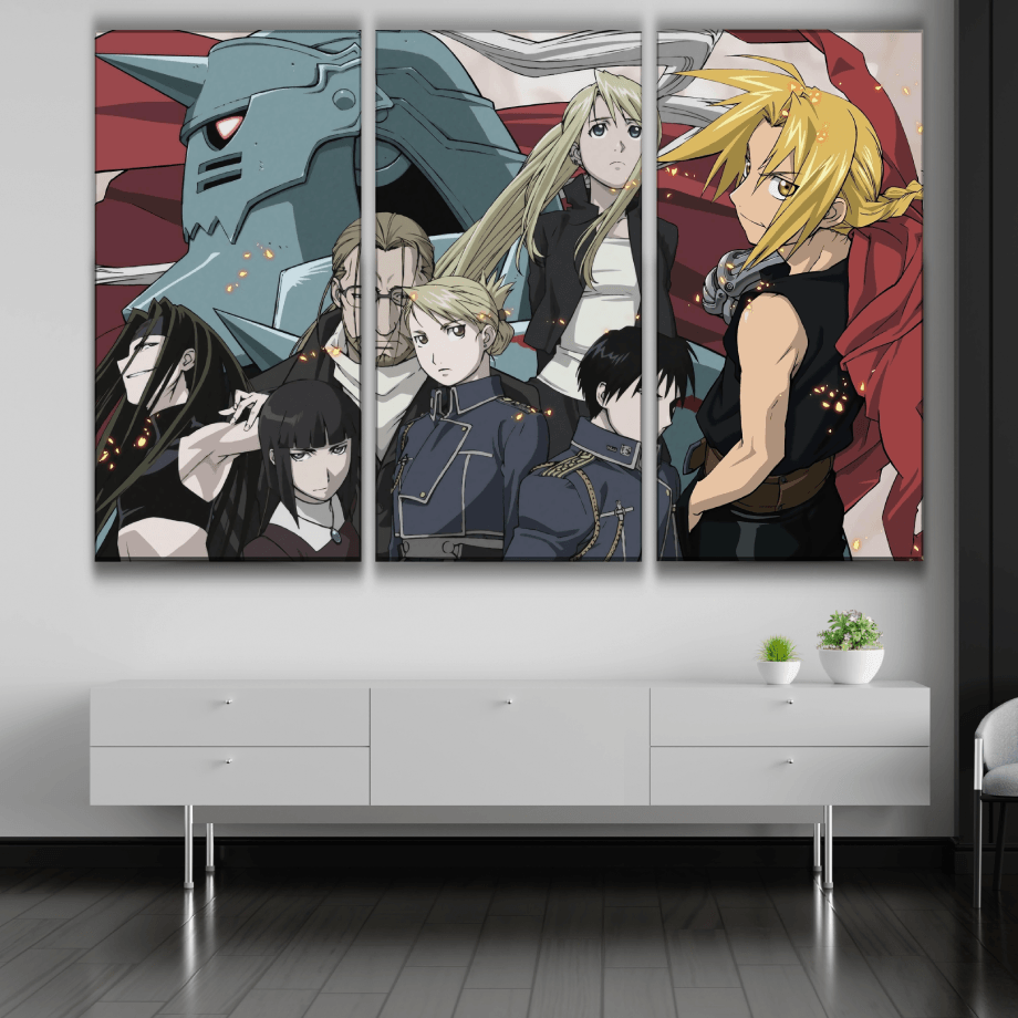 Fullmetal Alchemist Brotherhood Art Poster