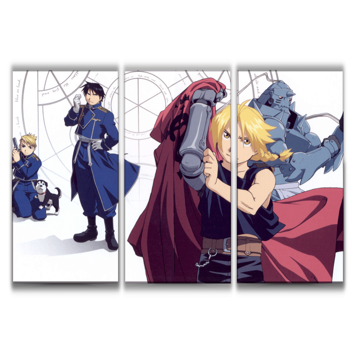 Fullmetal Alchemist Brotherhood Artwork Poster
