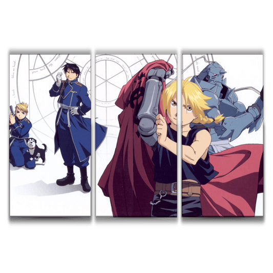Fullmetal Alchemist Brotherhood Artwork Poster
