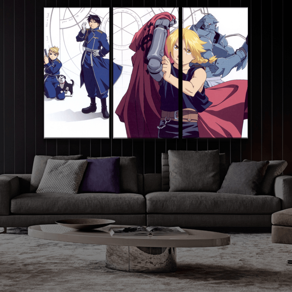 Fullmetal Alchemist Brotherhood Artwork Poster