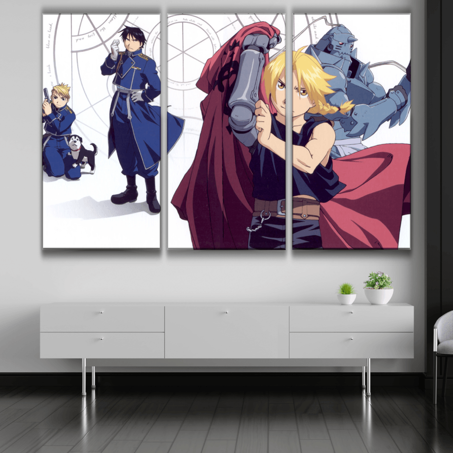 Fullmetal Alchemist Brotherhood Artwork Poster
