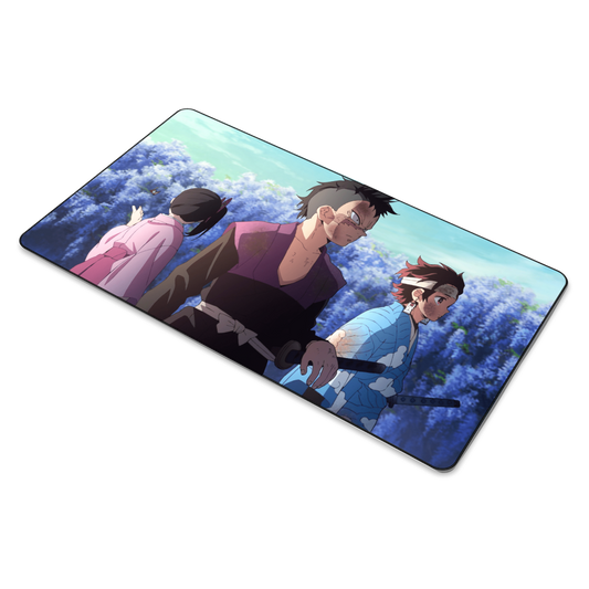 Genya, Tanjiro and Kanao Mouse Pad