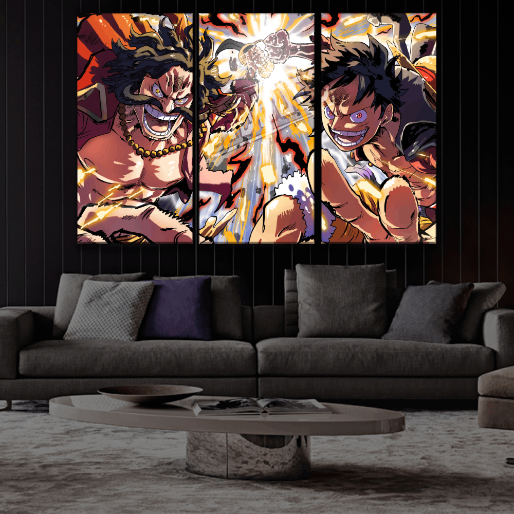 Gol D. Roger and Luffy Buy Wall Poster