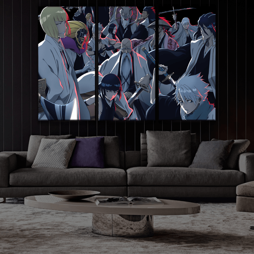 Gotei 13 Shinigami Bleach Thousand Year Blood War Poster