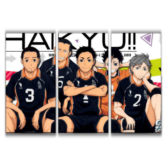 Haikyu!! Anime Art Poster