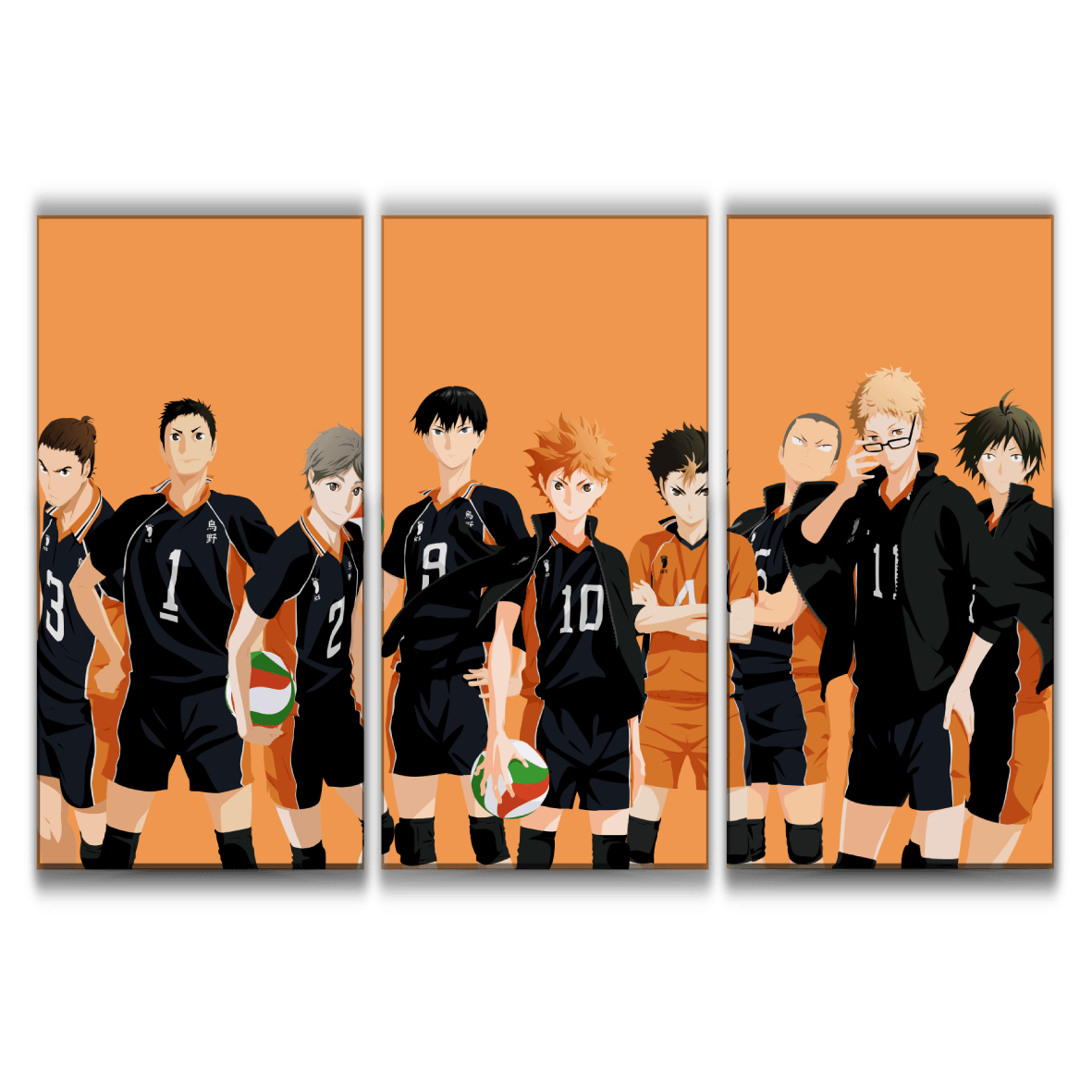 Haikyu!! Anime Characters Poster
