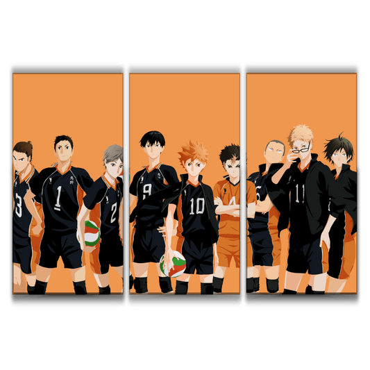 Haikyu!! Anime Characters Poster