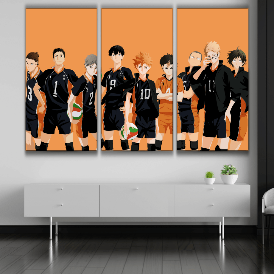 Haikyu!! Anime Characters Poster