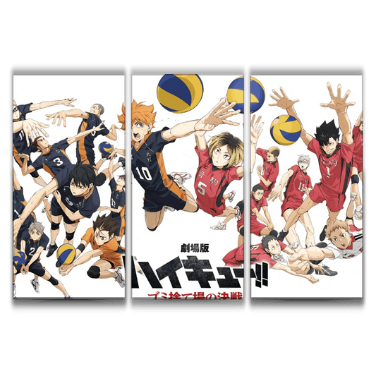 Haikyu!! Art Style Poster