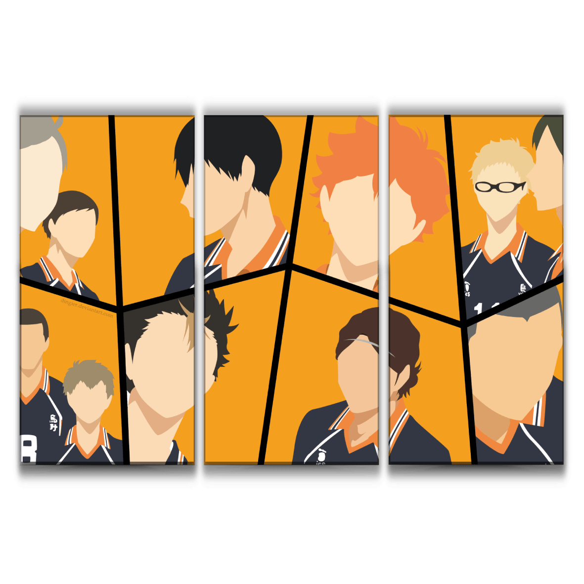 Haikyu!! Characters Poster