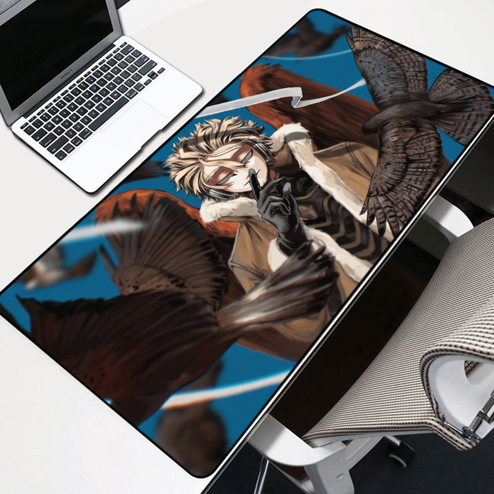 Hawks Anime Art Mouse Pad