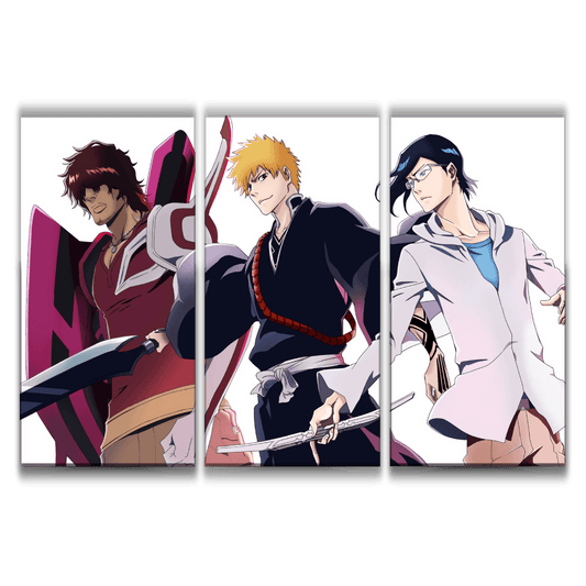 Ichigo, Sado & Uryu Bleach Thousand Year Blood War Poster