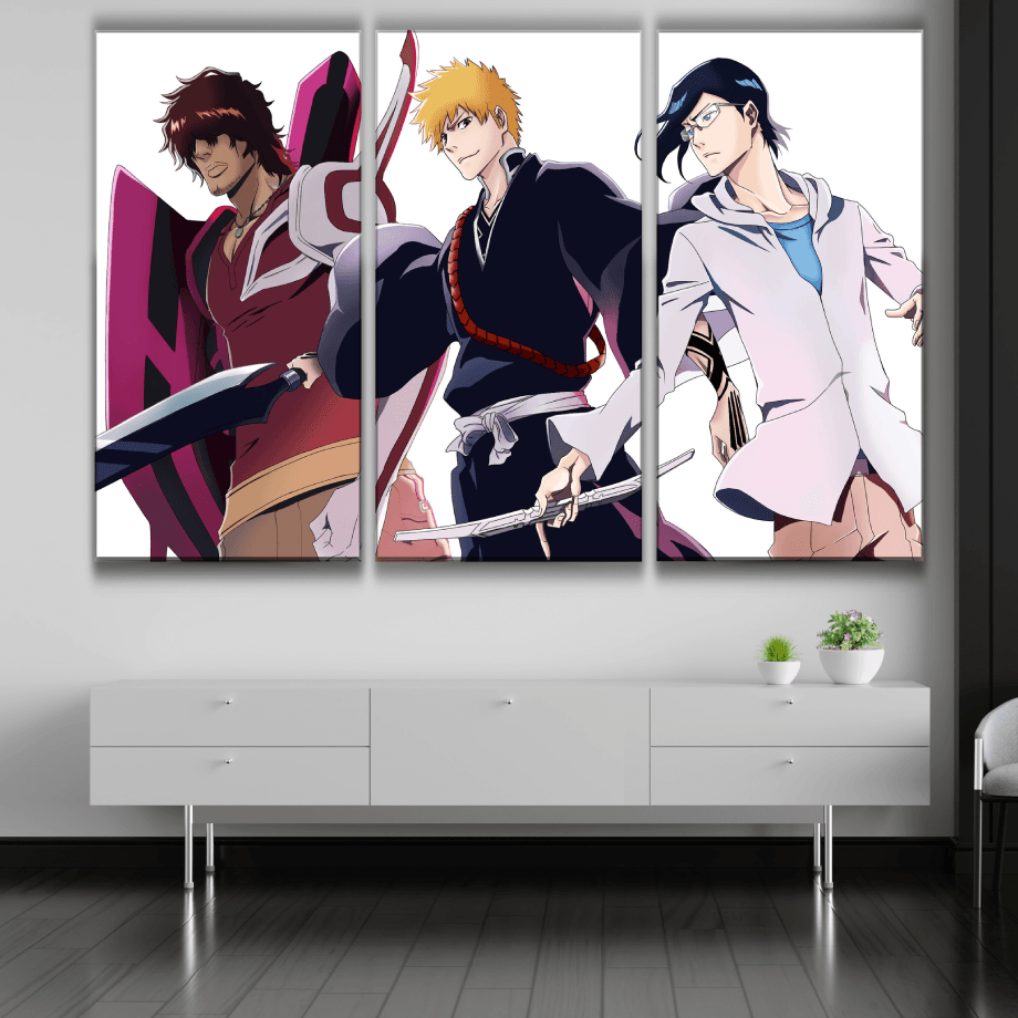 Ichigo, Sado & Uryu Bleach Thousand Year Blood War Poster