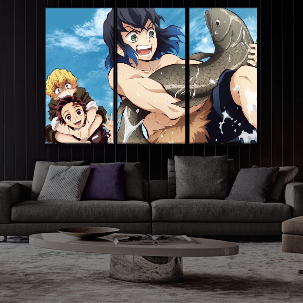 Inosuke Hashibira Anime Poster