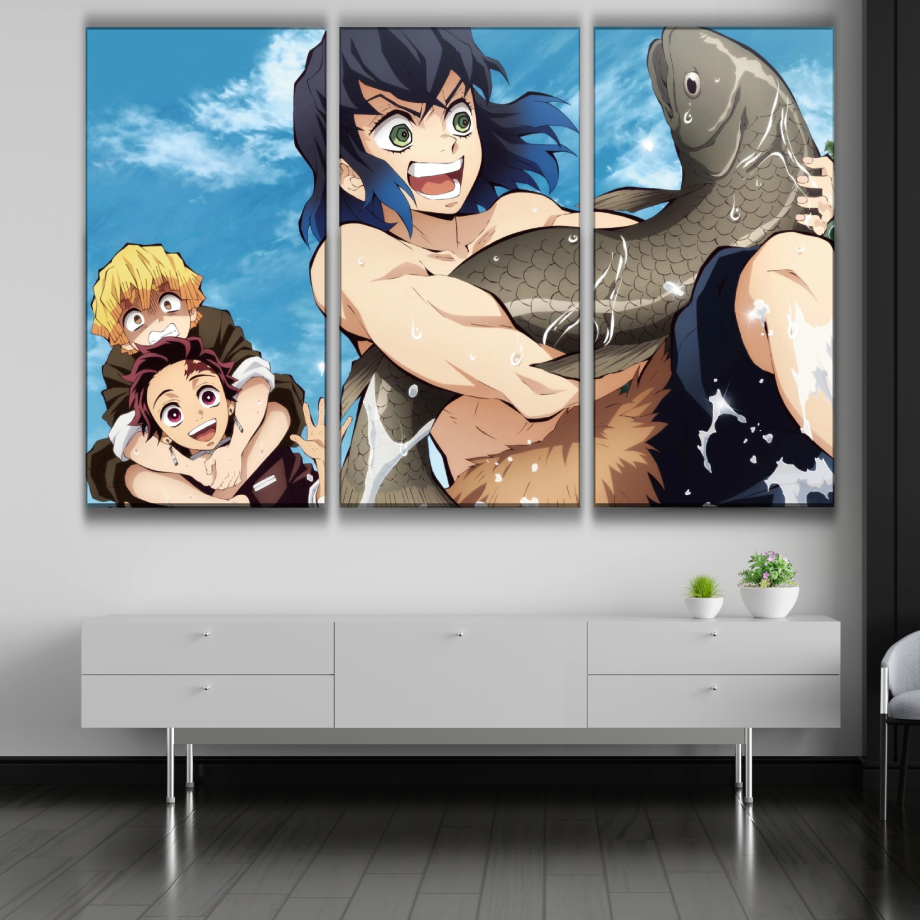 Inosuke Hashibira Anime Poster