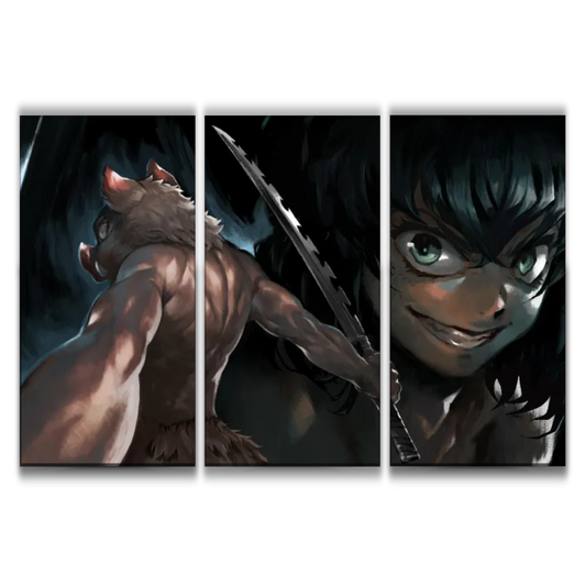 Inosuke Hashibira Canvas Poster