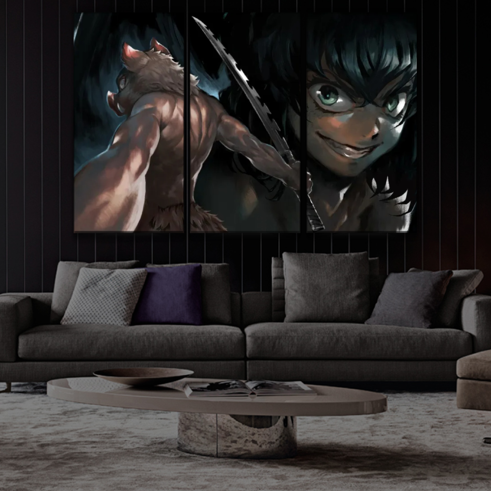 Inosuke Hashibira Canvas Poster