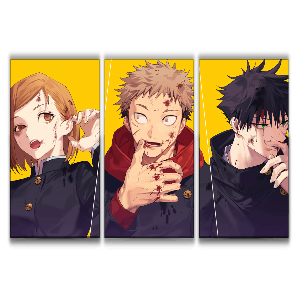 Jujutsu Kaisen Anime Art Style Poster