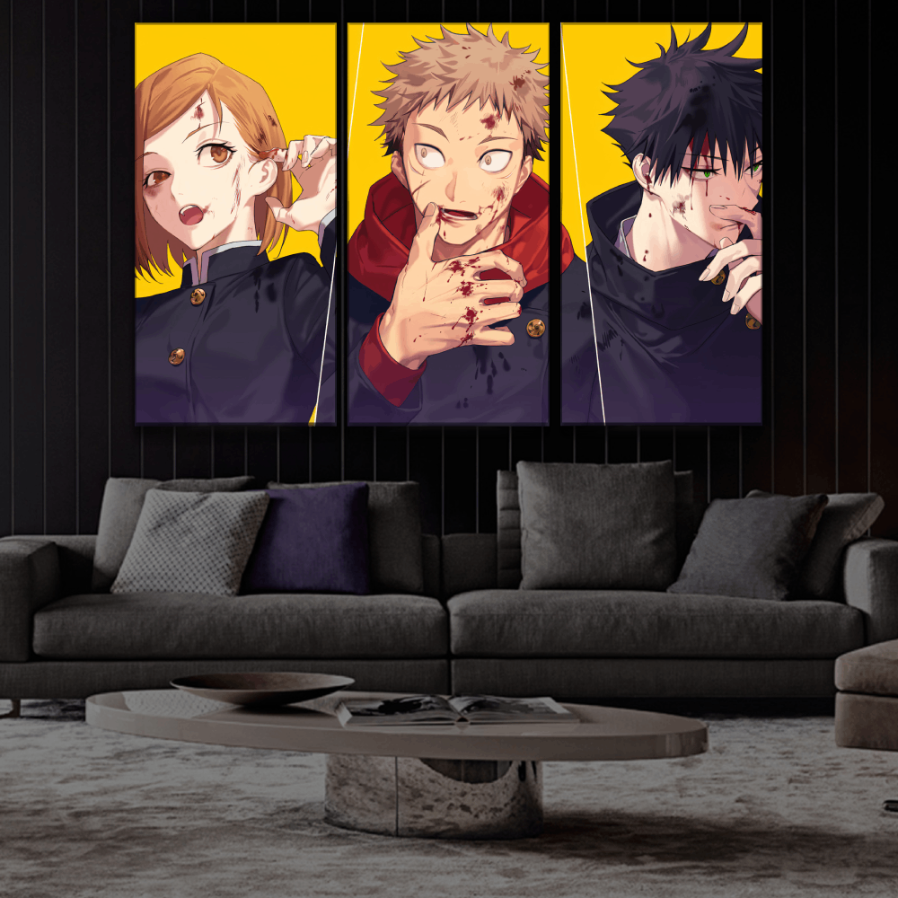 Jujutsu Kaisen Anime Art Style Buy Wall Poster
