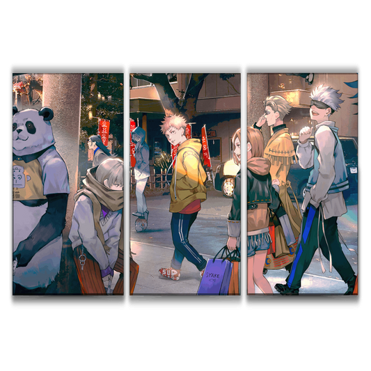 Jujutsu Kaisen Anime Themed Poster