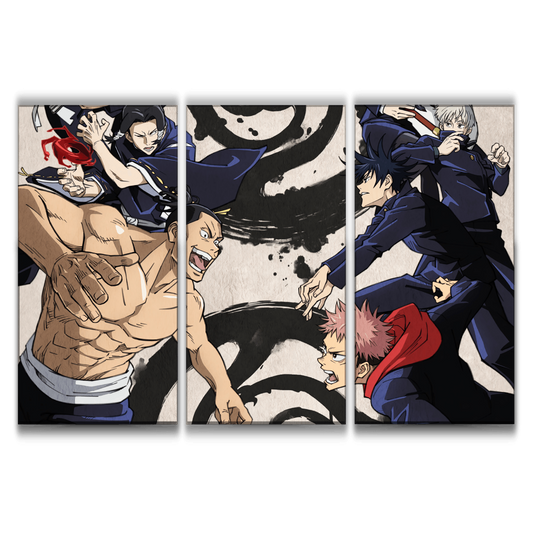 Jujutsu Kaisen Art Style Poster