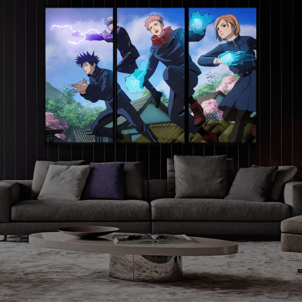 Jujutsu Kaisen Character Design Poster