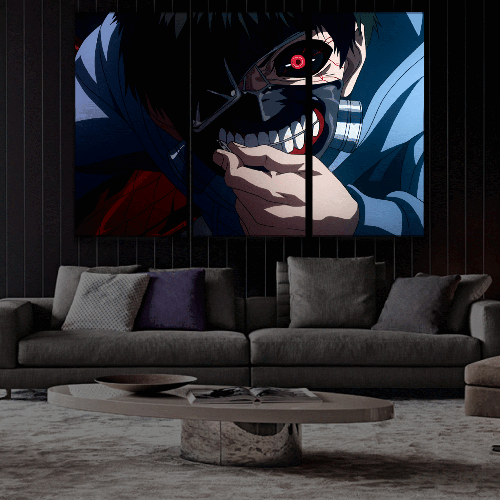 Ken Kaneki Art Style Poster