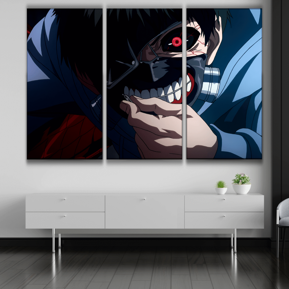 Ken Kaneki Art Style Poster