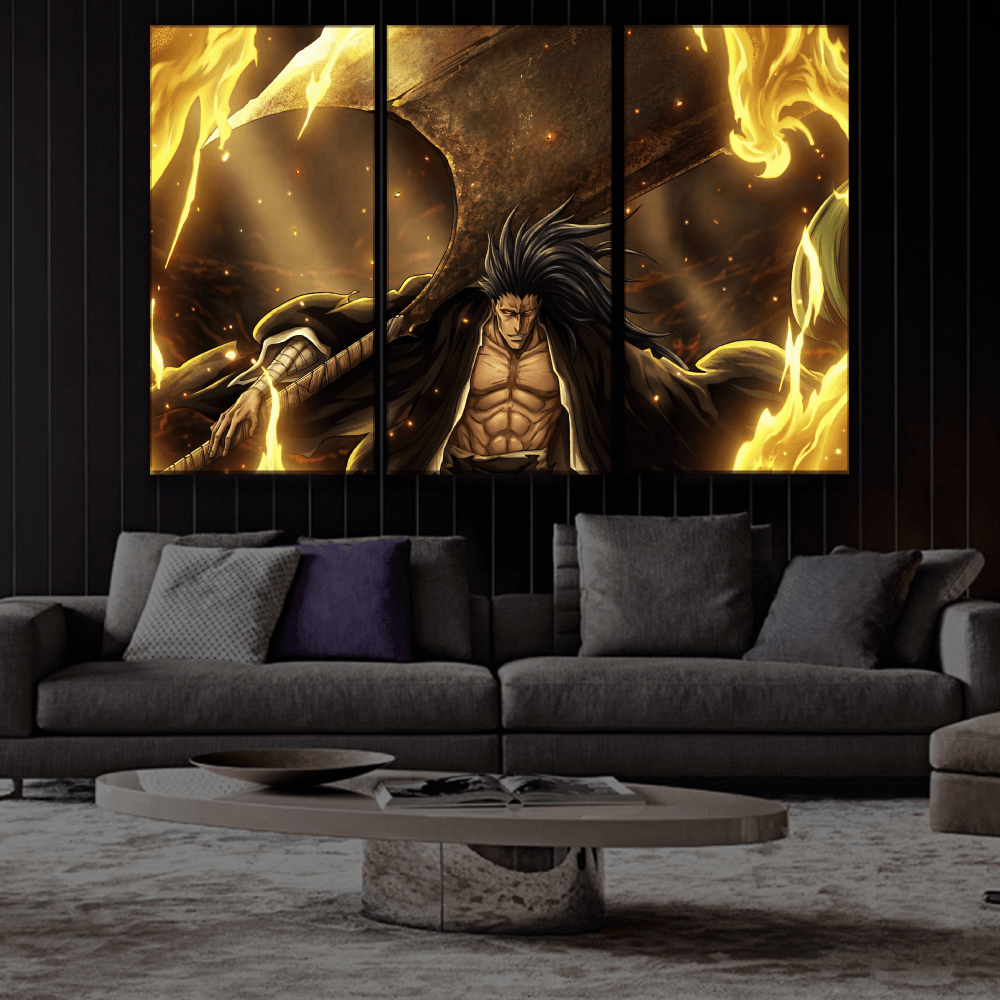 Kenpachi Zaraki Anime Poster