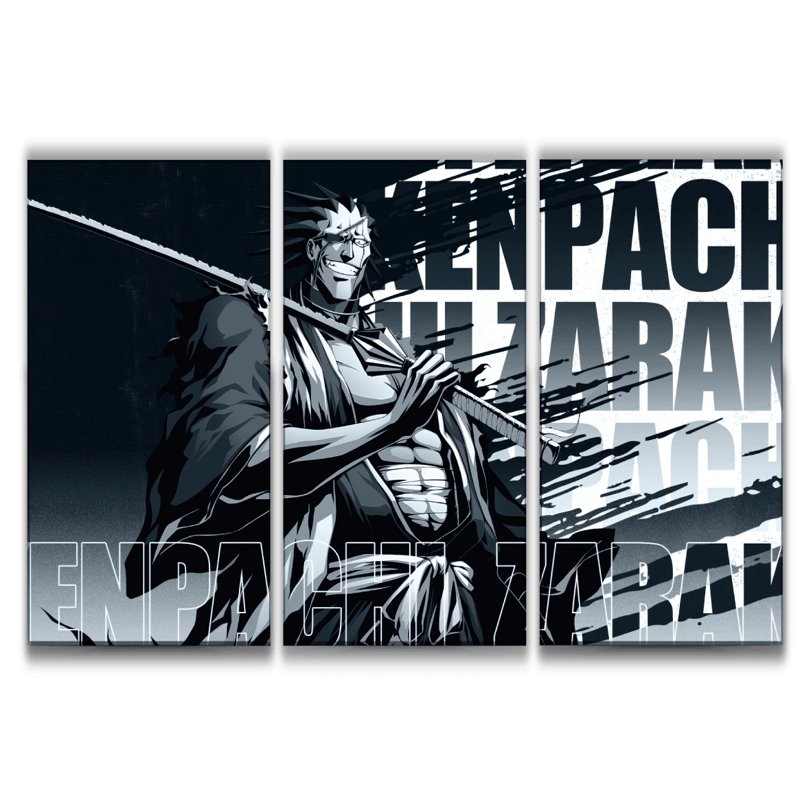 Kenpachi Zaraki Art Style Poster
