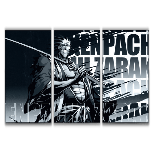 Kenpachi Zaraki Art Style Poster