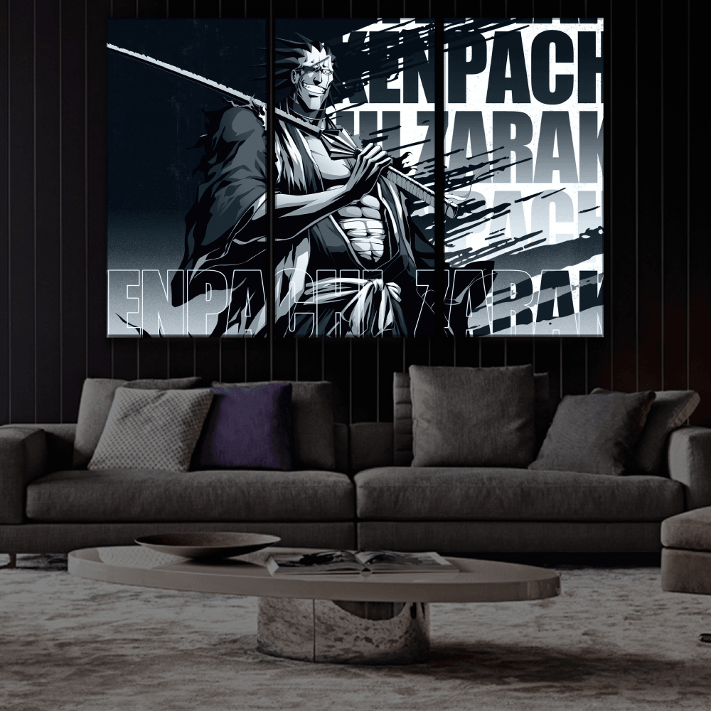 Kenpachi Zaraki Art Style Poster