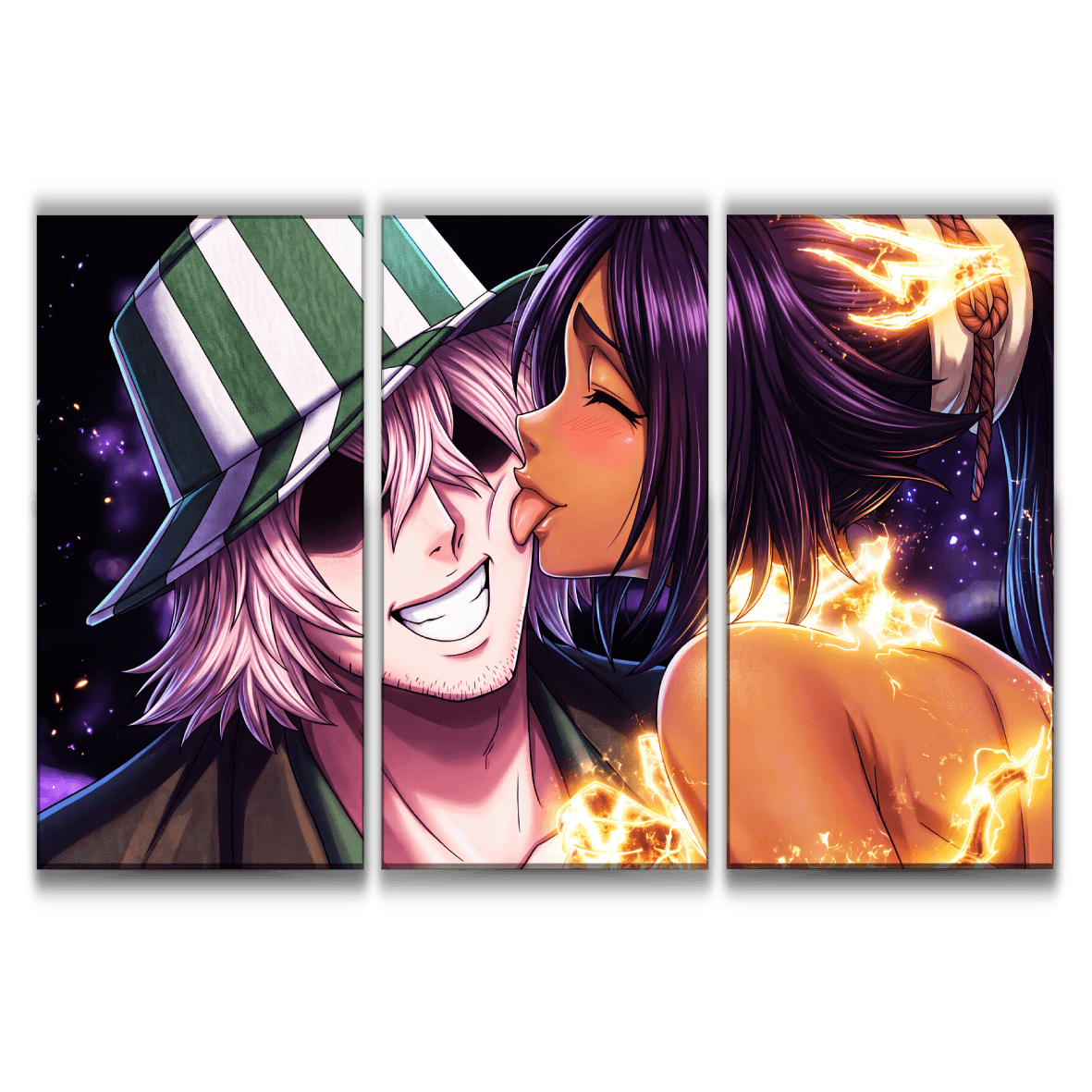 Kisuke & Yoruichi Poster
