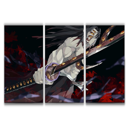 Kokushibo Anime Art Poster