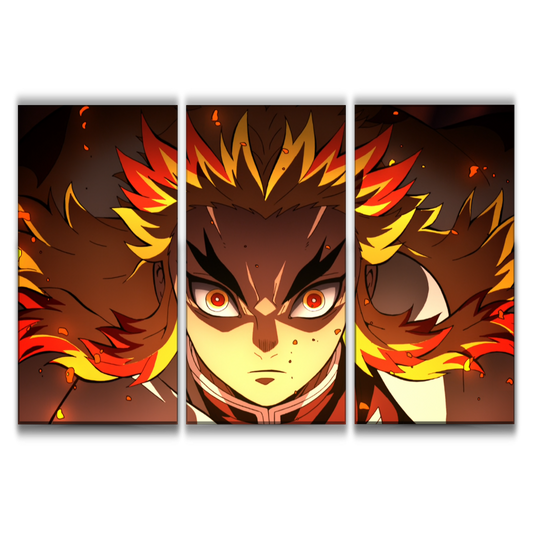 Kyojuro Rengoku Anime Poster