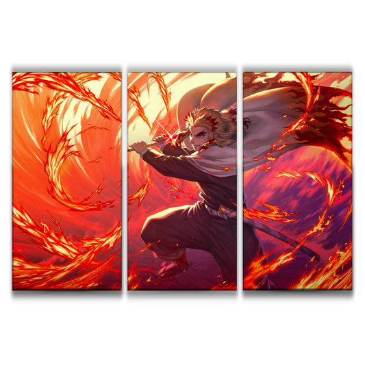 Kyojuro Rengoku Wall Poster