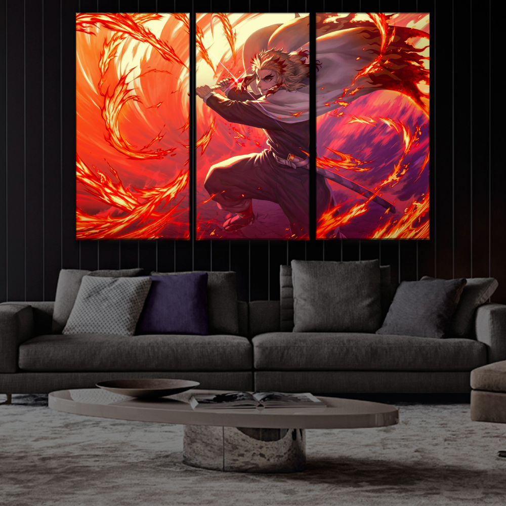 Kyojuro Rengoku Wall Poster