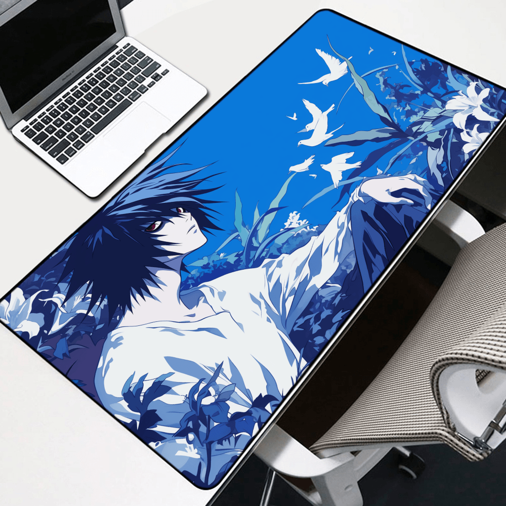 L Character Art Mouse Pad