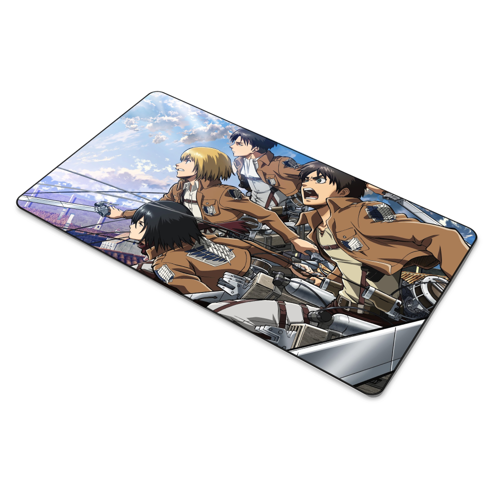 Levi, Eren, Mikasa and Armin Mouse Pad