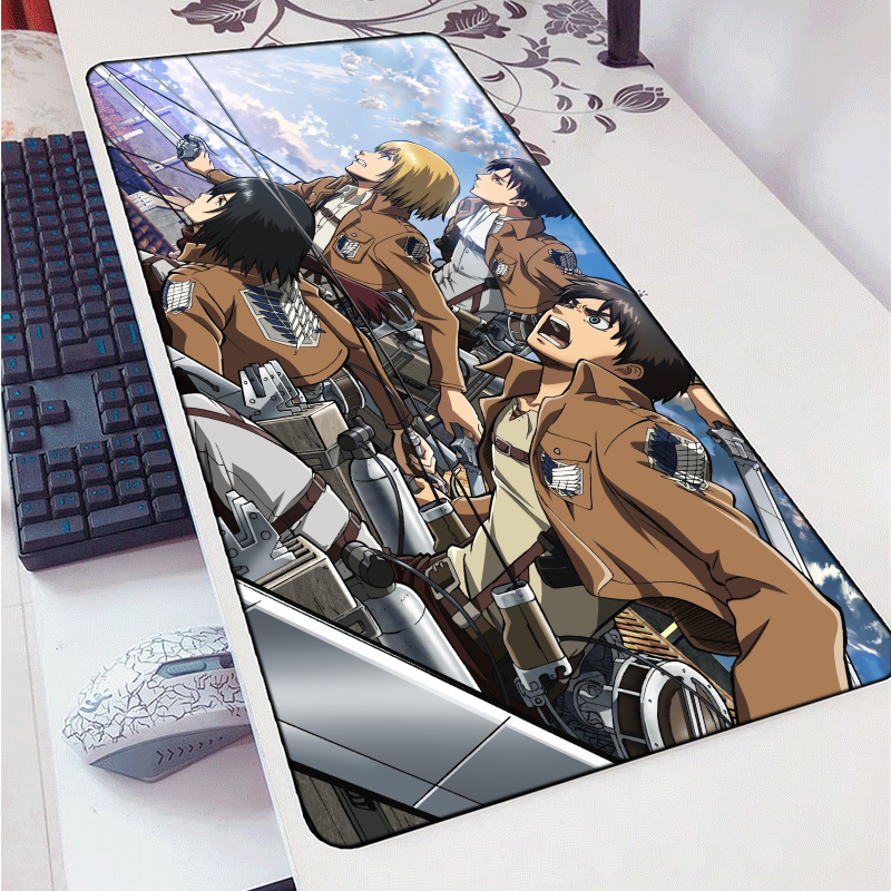 Levi, Eren, Mikasa and Armin Mouse Pad