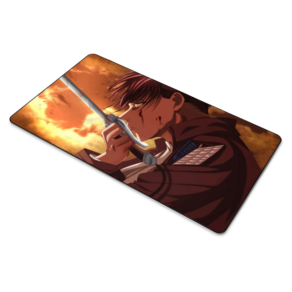 Levi Anime Art Mouse Pad