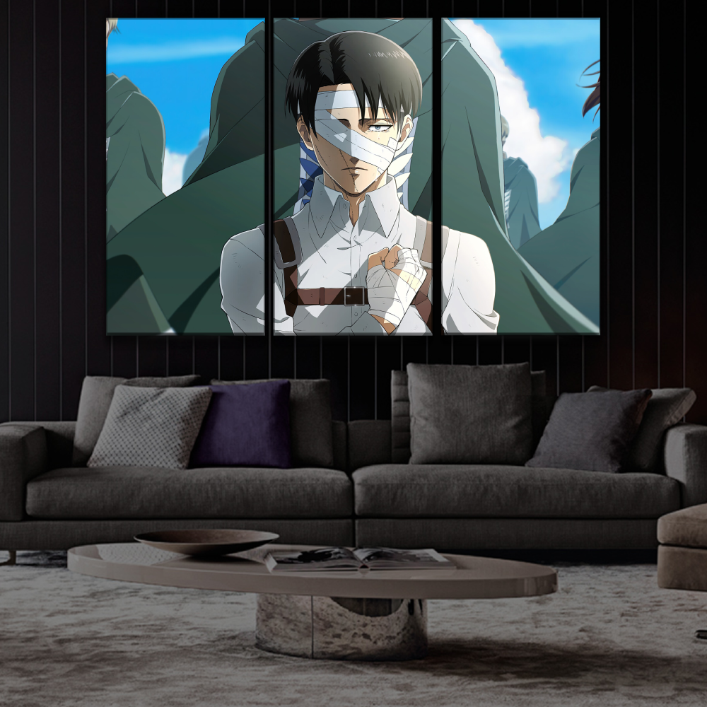 Levi Anime Art Poster