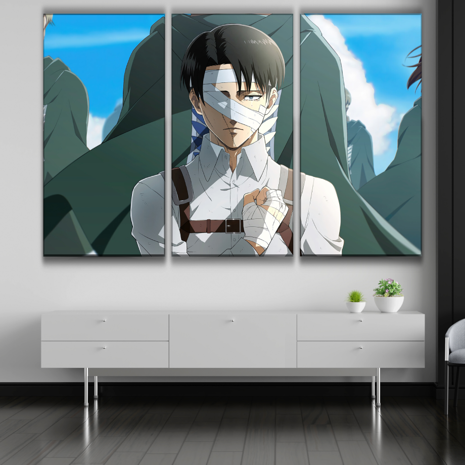 Levi Anime Art Poster