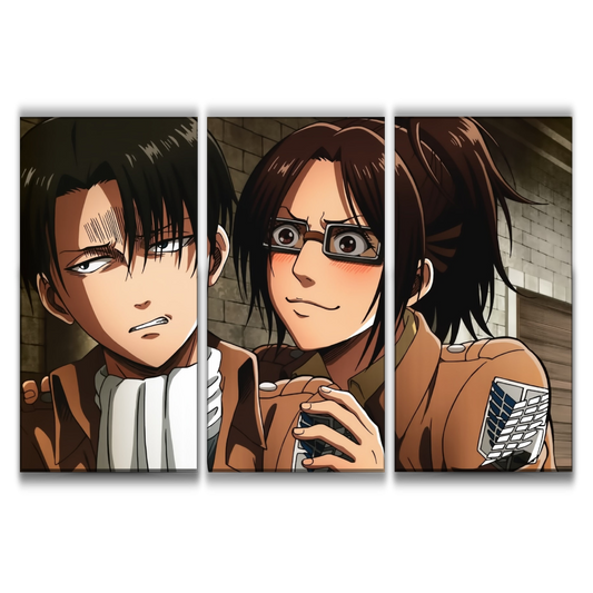 Levi and Hange Poster