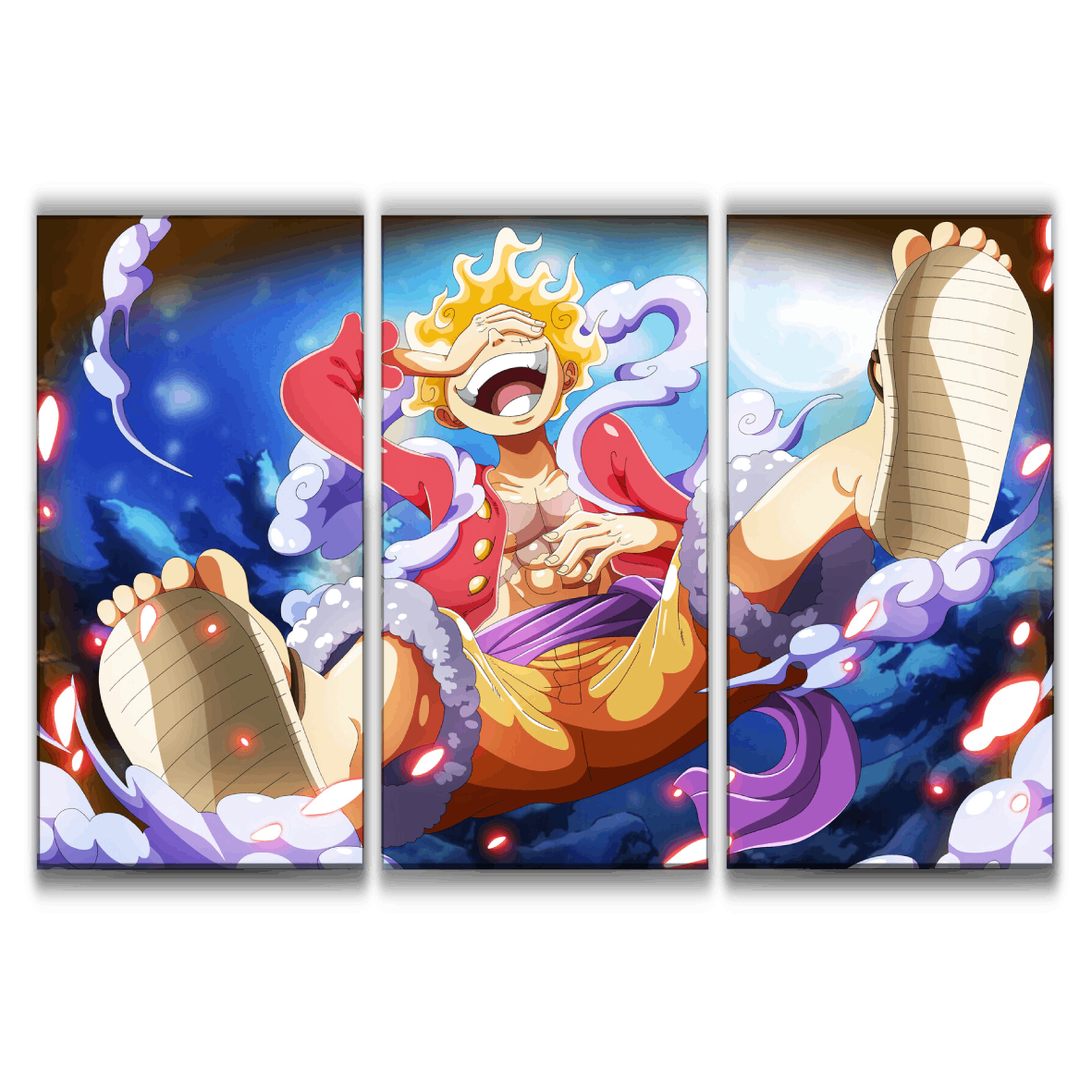 Luffy Sun God Nika Poster