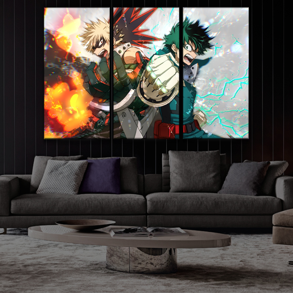 Midoriya and Bakugo Poster