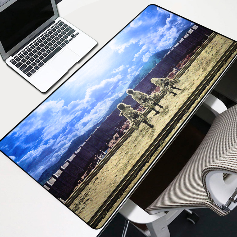 Mikasa, Eren and Armin Mouse Pad