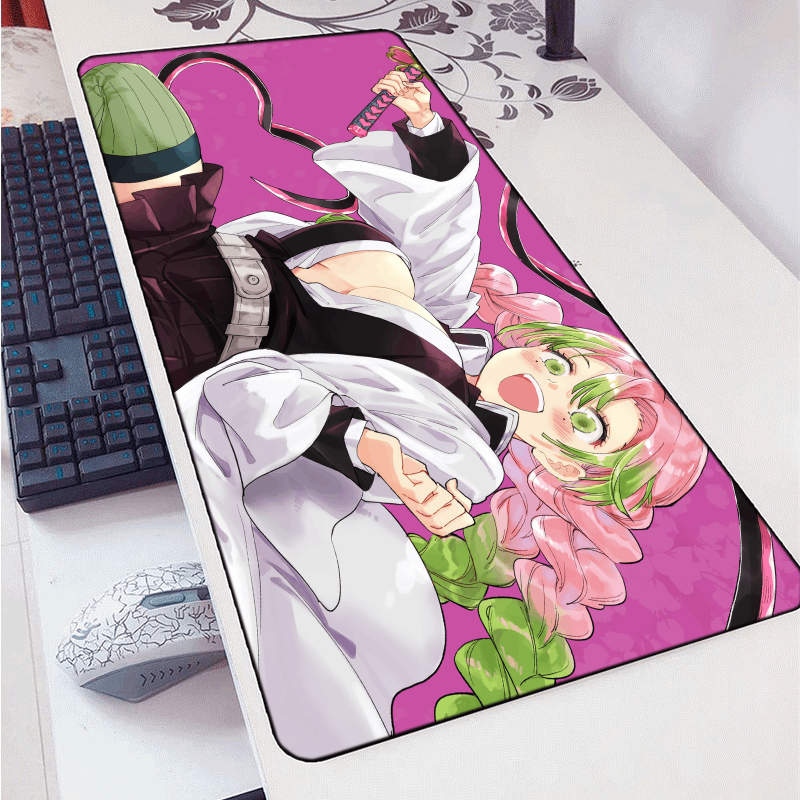 Mitsuri Kanroji Art Style Mouse Pad