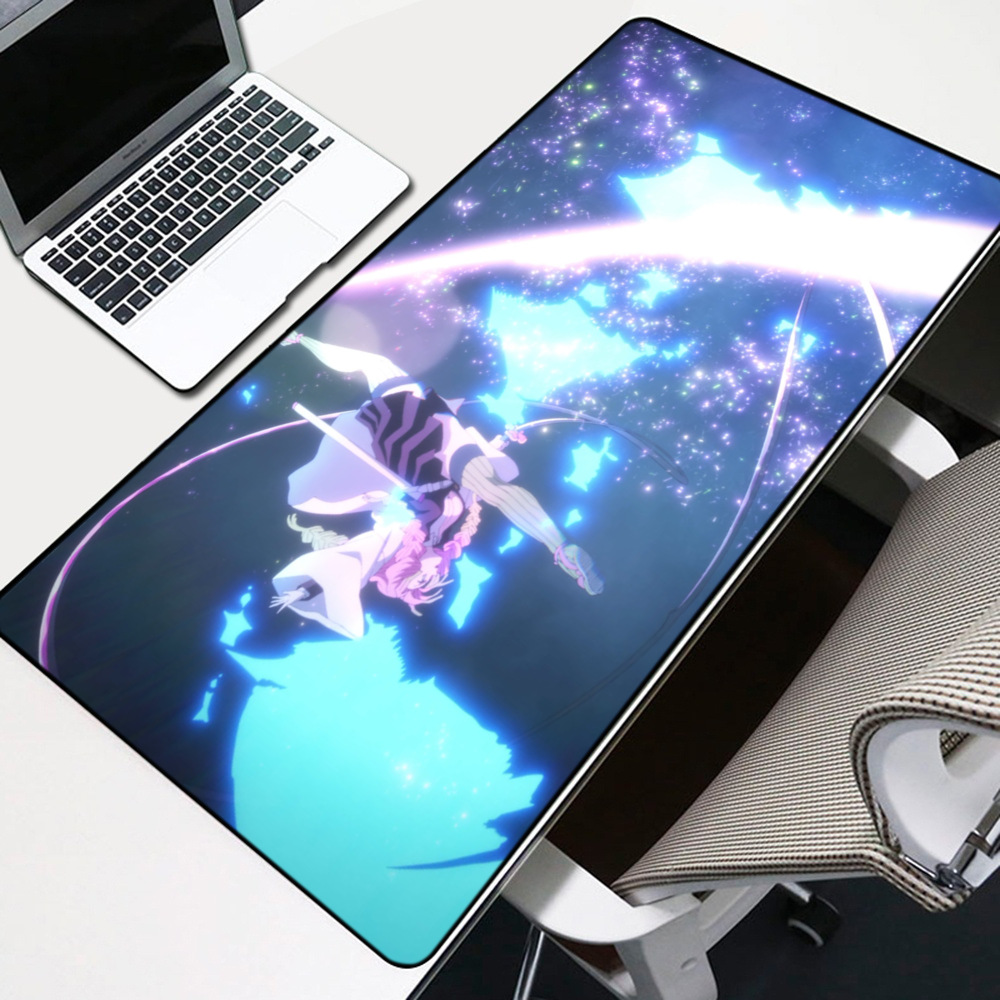 Mitsuri Kanroji Desk Mouse Pad